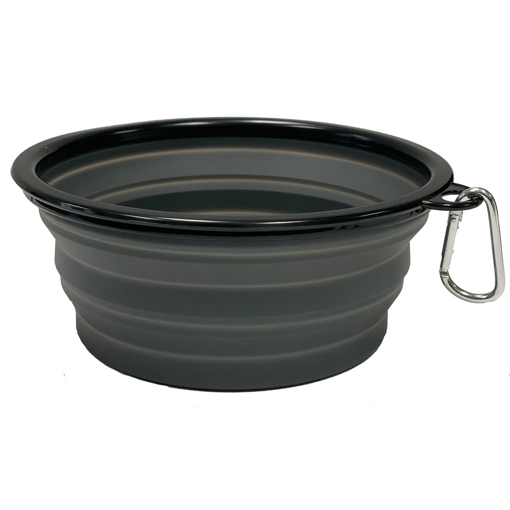 Collapsible dog shop bowl b&m